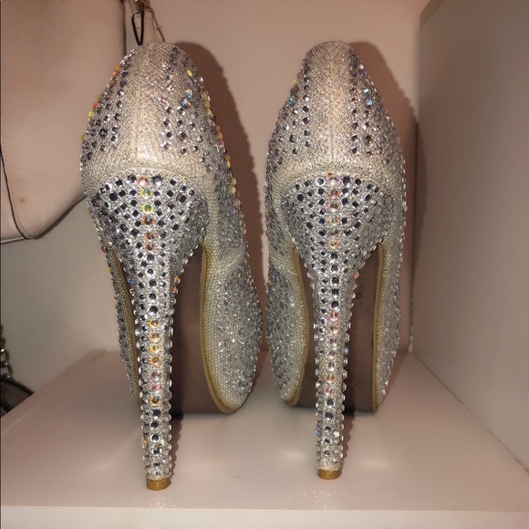 Rhinestone heels - Picture 8 of 12